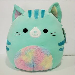 NWT Squishmallow 16" Corrina - Blue Cat